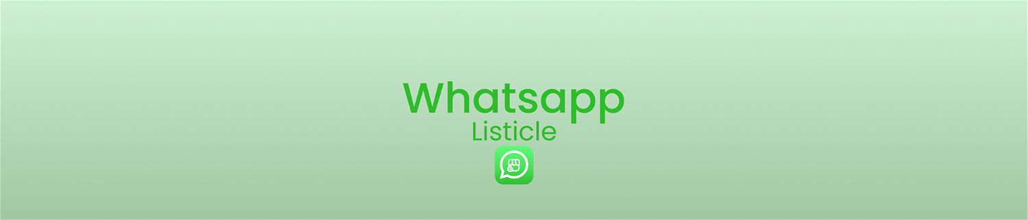 WhatsApp Listicle 